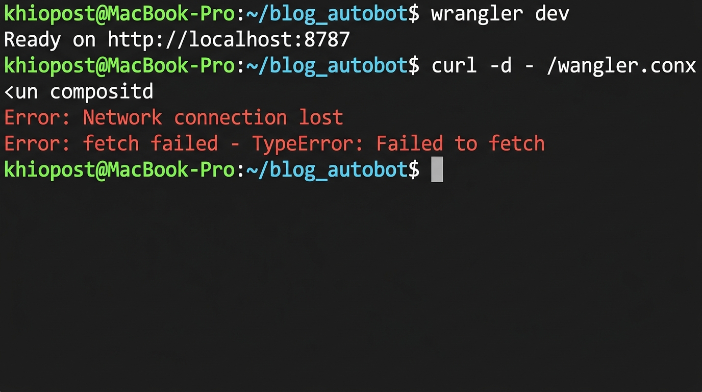 Workers fetch 에러