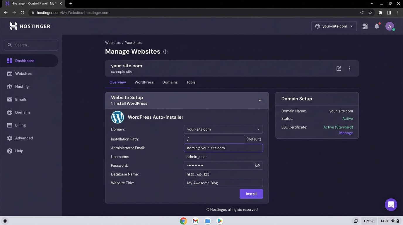 워드프레스 블로그 만들기